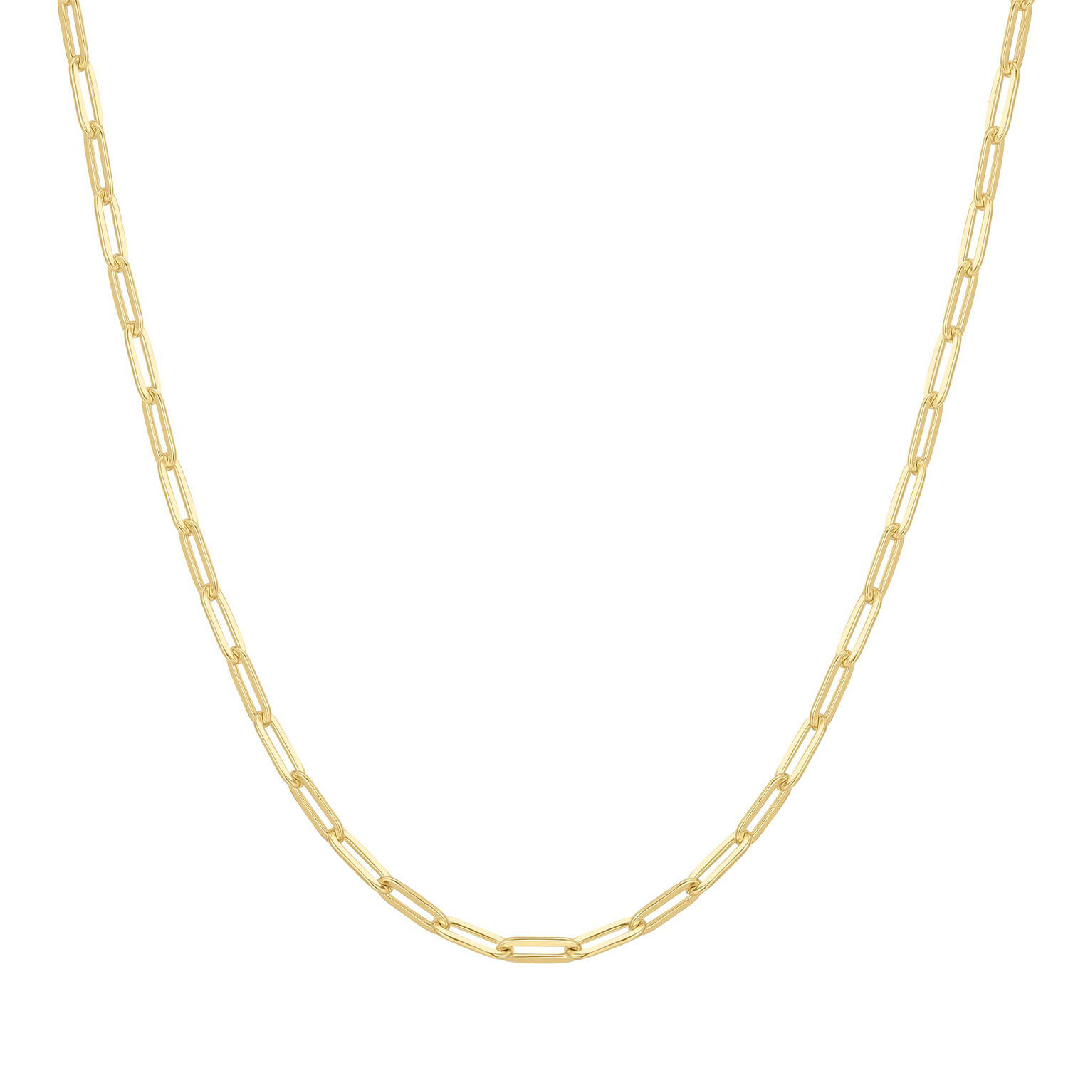  TRAILBLAZER - Link necklaces - Silver / 14kt GP - 43cm